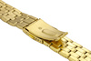 Bransoleta stalowa do zegarka 22 mm BR-111.22 Gold