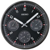 Zegar ścienny SEIKO QXA823K 33 cm cichy mechanizm termometr