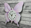 Zegar ścienny JVD HJ120 dziecięcy motyl 40x38 cm
