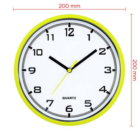 Zegar ścienny MPM E01.2477.41 fi 20 cm Czytelny