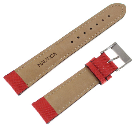 Skórzany pasek do zegarka Nautica A12567G 20 mm