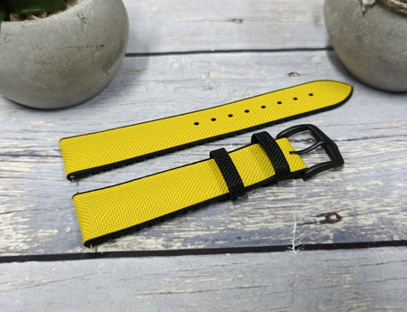 Tekstylny wodoodporny pasek do zegarka 20 mm HIRSCH Arne L 0925090072-5-20