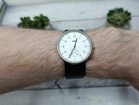 Zegarek Braun BN0024WHBKG męski klasyczny 38 mm
