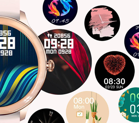 SmartWatch Rubicon RNCE90 czarny BT Call