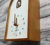Zegar z kukułką Karlsson KA6126DW brązowy Curva Cuckoo 17x25 cm