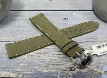 Skórzany pasek do zegarka 22 mm Lavvu Davinci LSAAG22 skóra licowa