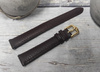 Skórzany wodoodporny pasek do zegarka 12 mm HIRSCH Kansas M 01502110-1-12