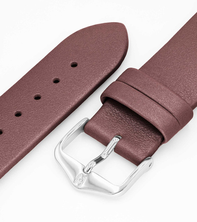 Skórzany wodoodporny pasek do zegarka 18 mm HIRSCH Cashmere M 03902161-2-18