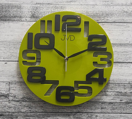 Zegar ścienny JVD H107.3 25,5 cm Kolorowy