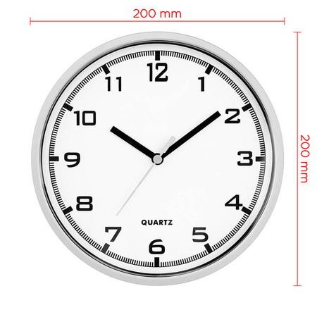 Zegar ścienny MPM E01.2477.70 fi 20 cm Czytelny