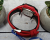 Zegarek Xonix DBH-003 młodzieżowy elektroniczny czerwony 44 mm