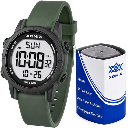Zegarek Xonix DBG-003 młodzieżowy elektroniczny 38 mm