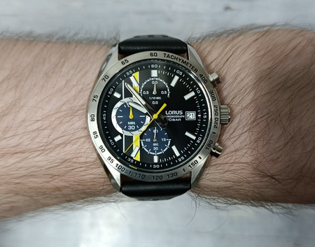 Zegarek Lorus chronograf męski RM301KX9 stalowy wodoszczelny