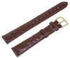 Skórzany wodoodporny pasek do zegarka 19 mm HIRSCH Crocograin L 12322810-1-19