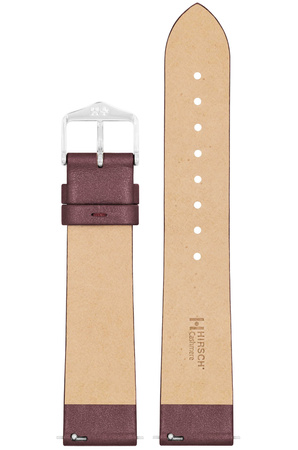 Skórzany wodoodporny pasek do zegarka 16 mm HIRSCH Cashmere M 03902161-2-16