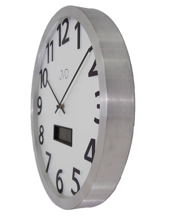 Zegar ścienny JVD HO047.2 z termometrem, średnica 40 cm