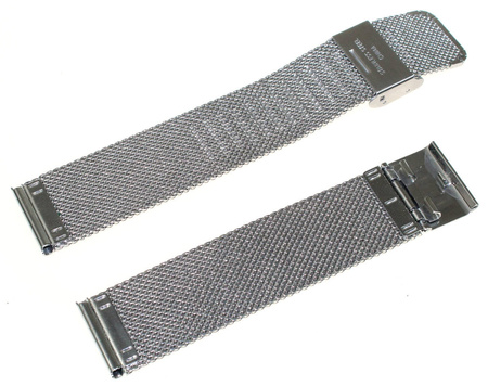 Bransoleta mesh do zegarka Q&Q 20 mm QB02