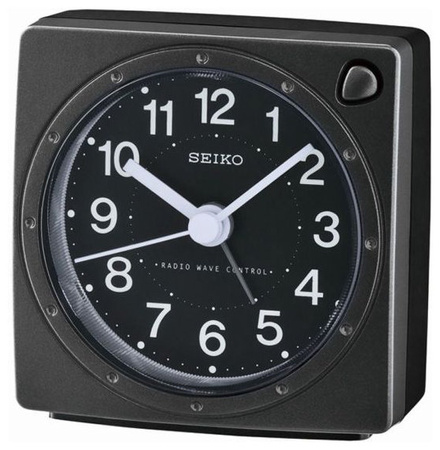 Budzik SEIKO QHR022K sterowany radiowo 10,5 cm
