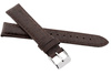 Skórzany pasek do zegarka 22 mm JVD R41501-22 XL ciemnobrązowy