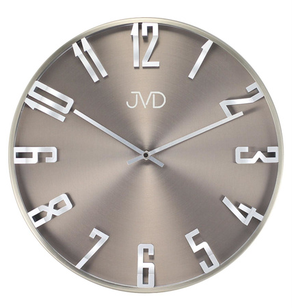 Zegar ścienny JVD HO171.1 35 cm 3D Aluminium