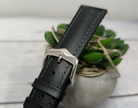 Skórzany wodoodporny pasek do zegarka 20 mm HIRSCH James L 0925002050-2-20