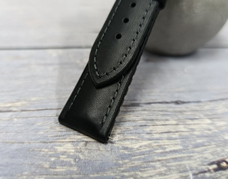 Skórzany wodoodporny pasek do zegarka 20 mm HIRSCH James L 0925002050-2-20