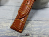 Pasek do zegarka Orient Bambino UL002016P0 21 mm brązowy