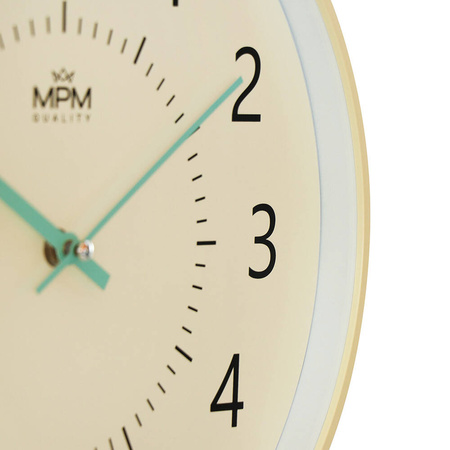 Zegar ścienny MPM E01.4428.01 31 cm czytelny cichy