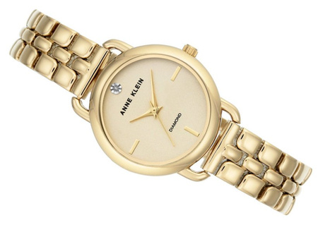 Zegarek Anne Klein AK/2794CHGB Diamond Gold