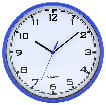 Zegar ścienny MPM E01.2478.30.A fi 25,5 cm CZYTELNY