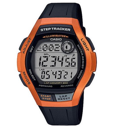 Zegarek Casio Sportowy WS-2000H-4AVEF Step Tracker