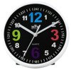 Zegar ścienny / stołowy MPM E01.3685.90 fi 15 cm Kolorowy